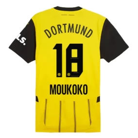 Moukoko BVB Borussia Dortmund Hjemmebanetrøje 2024/2025